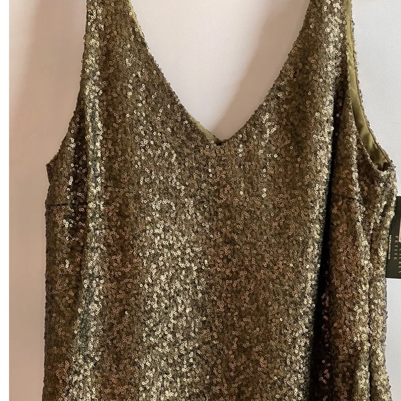 Ralph Lauren sequin v neck top 👯‍♀️👯‍♀️ - Picture 3 of 5